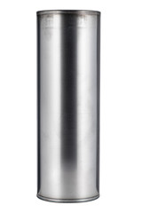 Exhaust system of the car on a white background.