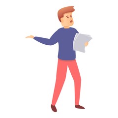 Artisan icon. Cartoon of artisan vector icon for web design isolated on white background