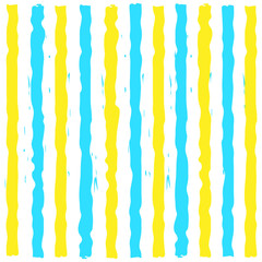 Paint Lines. Yellow and blue vertical stripes.