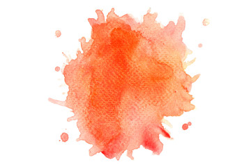 red watercolor paint background 