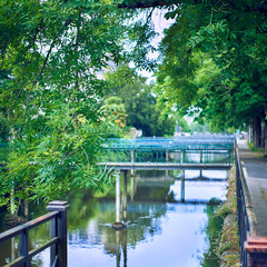 Obraz premium odet river in quimper brittany france