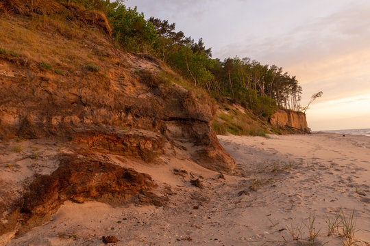 Sunset Wolin National Park - Poland Baltic Sea