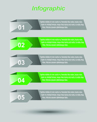 Modern Design Template, can be used for info-graphics, banners for web layout.