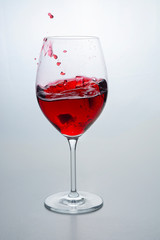 Glass of wine