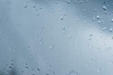 rain drops on window