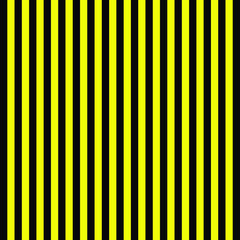 Yellow and black straight line warning background pattern