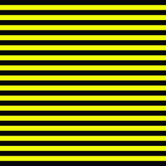 Motif de fond d& 39 avertissement de ligne à rayures jaunes et noires