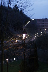 Urban park in a neighborhood of Bilbao