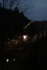 Urban park in a neighborhood of Bilbao