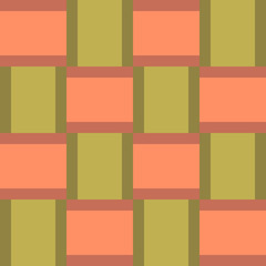 Interlacing Lines Maze Lattice. Ethnic Monochrome Texture. Swamp and coral ribbons. Pattern