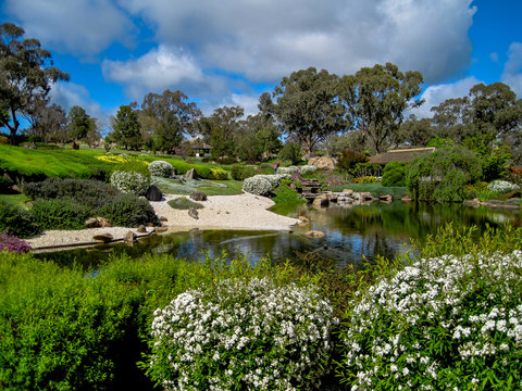 Japanese Gardens in Cowra, Australia.