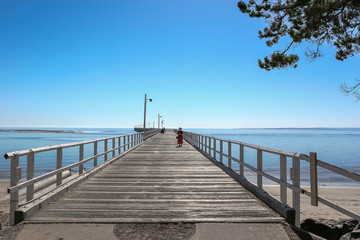 Lady on the Pier