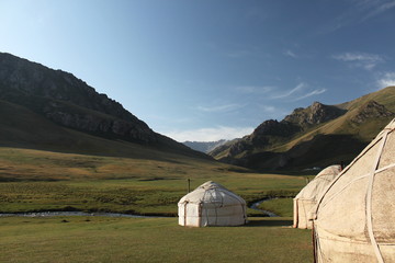 Jurtencamp Tash Rabat