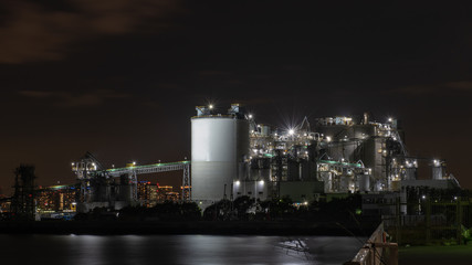 若洲海浜公園　工場夜景