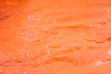 abstract orange background,Textured plastic bag