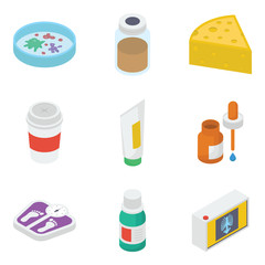 
Medical Equipment Isometric Icons Pack
