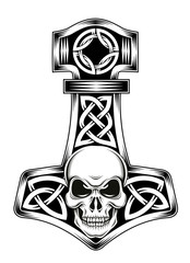 Hammer of Thor medieval Viking Symbol