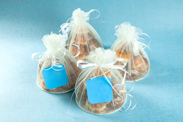 Beautifully packaged dessert doughnuts for party give aways