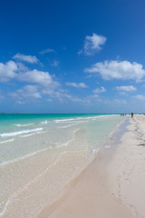 Playa Pilar one of Cubas most beautiful beaches at Cayo Guillermo on the Jardines del Rey, Cuba