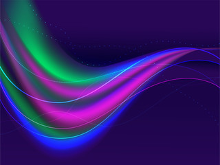 Abstract Blur Colorful Wave Background with Diagonal Lines.