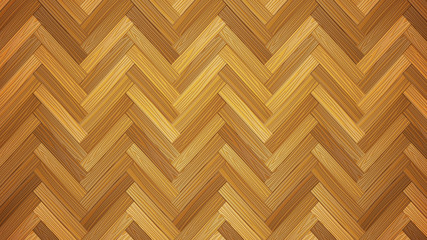 Wooden parquet floor texture, natural realistic wooden vector background