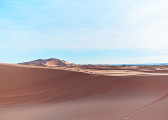 Fototapeta na wymiar Desert during day