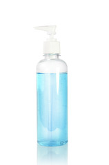 blue liquid soap
