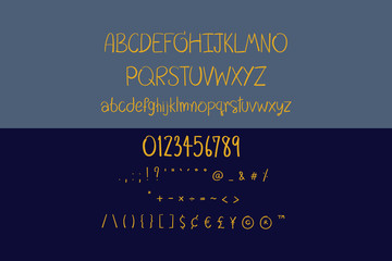 This set is alphabets A-Z, numeral and punctuation that you can use on your logos, social media, print etc.