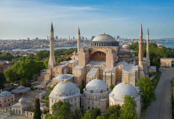 Hagia Sophia Cathedral/Mosque/Museum in Istanbul Turkey
