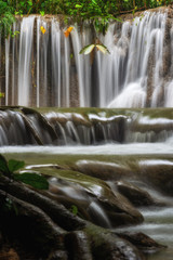 Huai Mae Khamin Waterfall Kanchanaburi  Thailand