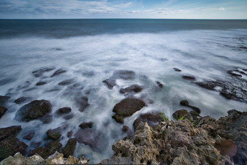 sea and rocks