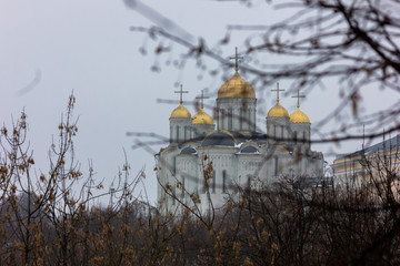 Russia, the city of Vladimir Assumption Cathedral.