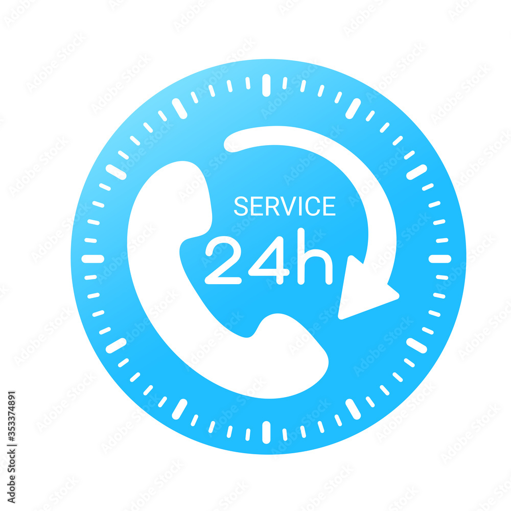 Poster vector icon for phone making a loud noise the concept of calling to order products.
