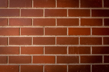 Red brick wall background or texture.