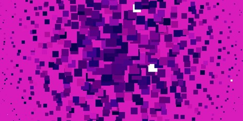 Light Purple vector backdrop with rectangles. Abstract gradient illustration with rectangles. Pattern for websites, landing pages.