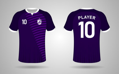 Football jersey design template