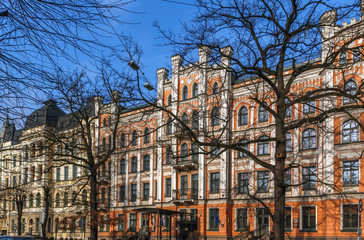 Elizabetes street in Riga, Latvia