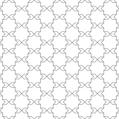Fototapeta premium vector drawn with seamless repeated geometric shapes pattern. minimal desing. it can be used as banner, template, wallpaper, background, backdrop, fabric pattern, cover page design, etc.