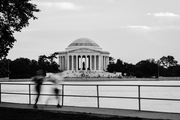 Obraz premium Jefferson Memorial in Washington DC, United States
