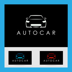 car vector logo design, automotive transportation vehicle logo design
