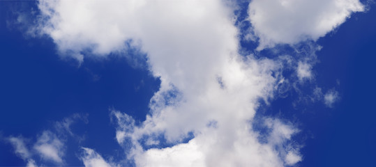 image of blue summer sky