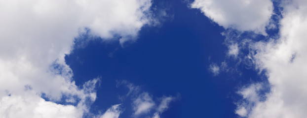 image of blue summer sky