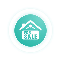 Home For Sale Sign -  Icon