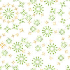 Seamless pattern for abstract plan or other image design