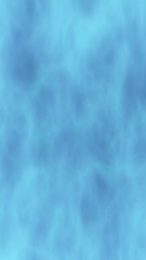Background of abstract white color smoke isolated on blue color background. The wall of white fog. 3D illustration
