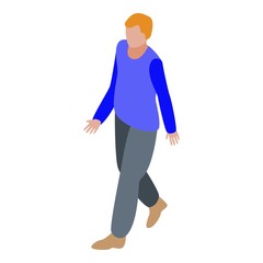 Street excursion icon. Isometric of street excursion vector icon for web design isolated on white background