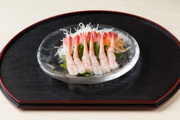 甘エビの刺身