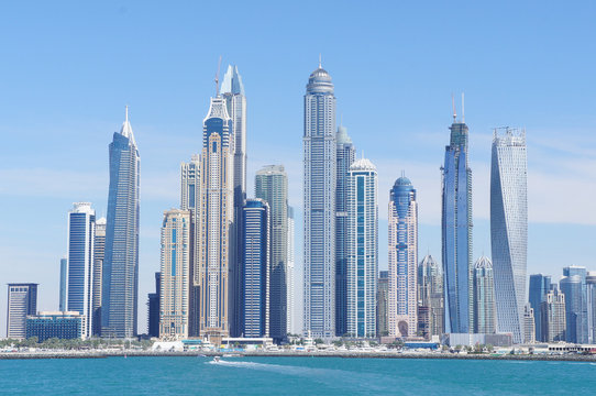 Dubai Marina Skyline Panorama - Dubai/Emirate/UAE