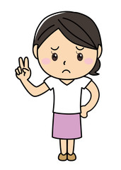 女の子01_01（困り顔・２）