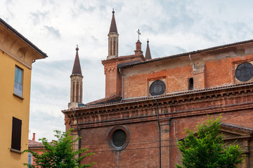Naklejka premium Bologna traditional architectural landscape, Italy